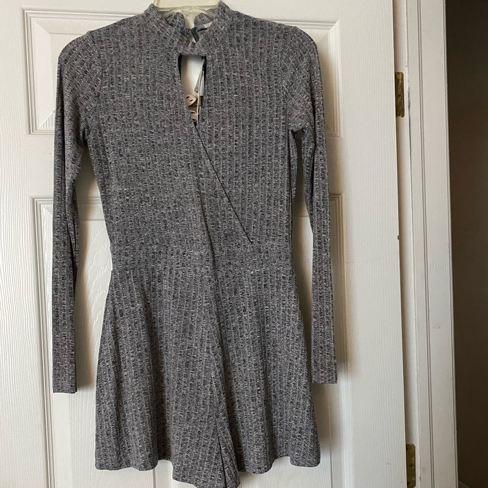 Grey romper